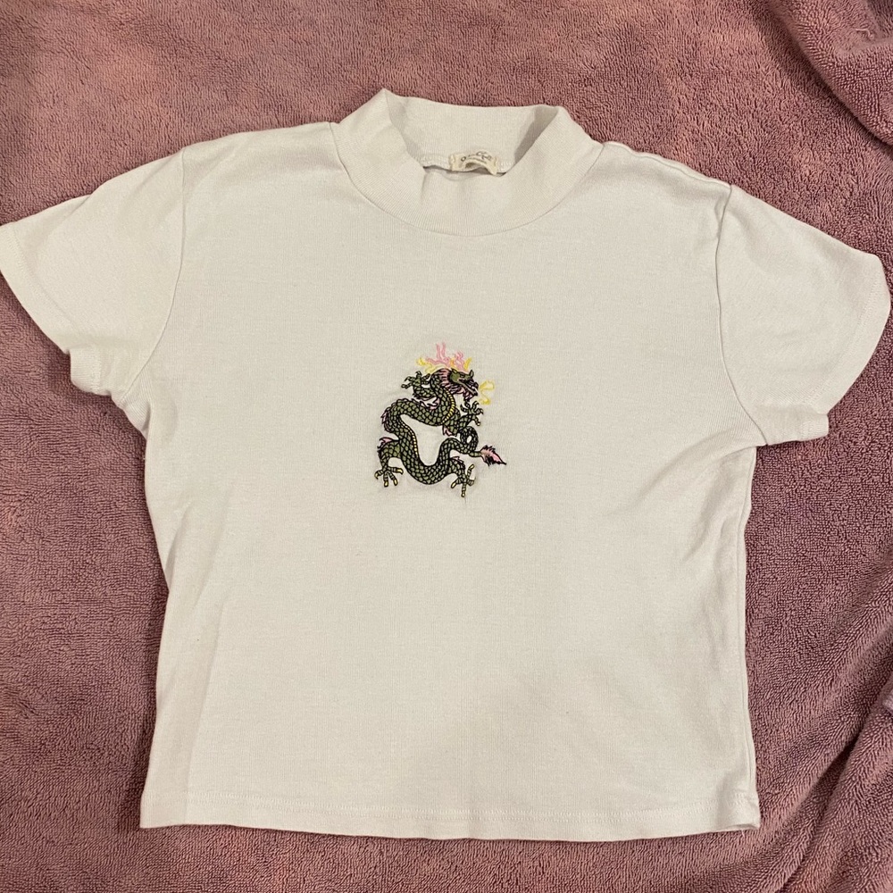 John Galt | Ashlyn Top [Dragon in White]